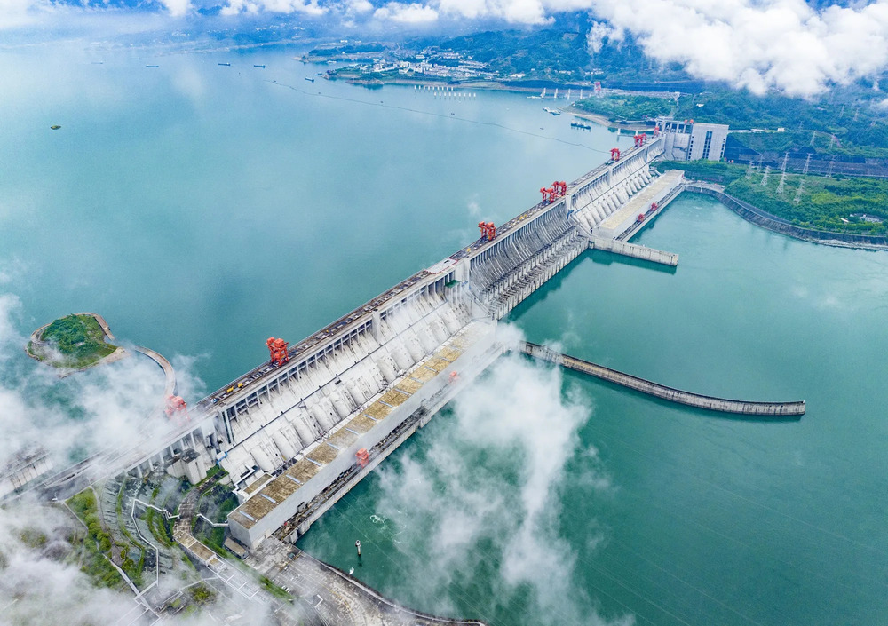 Industrial Hydroelectric Power Plant