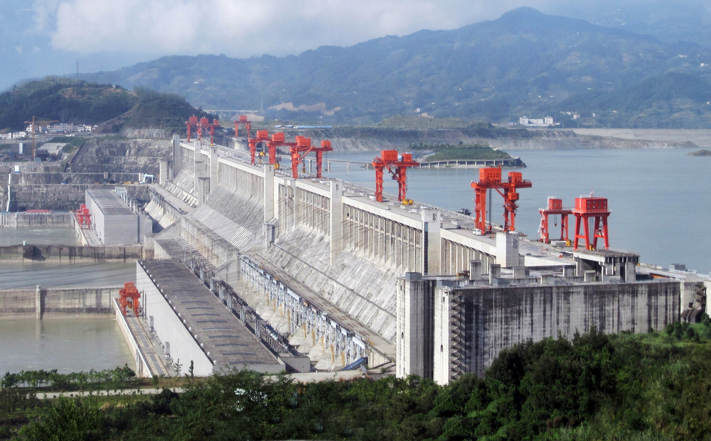 Industrial Hydroelectric Power Plant