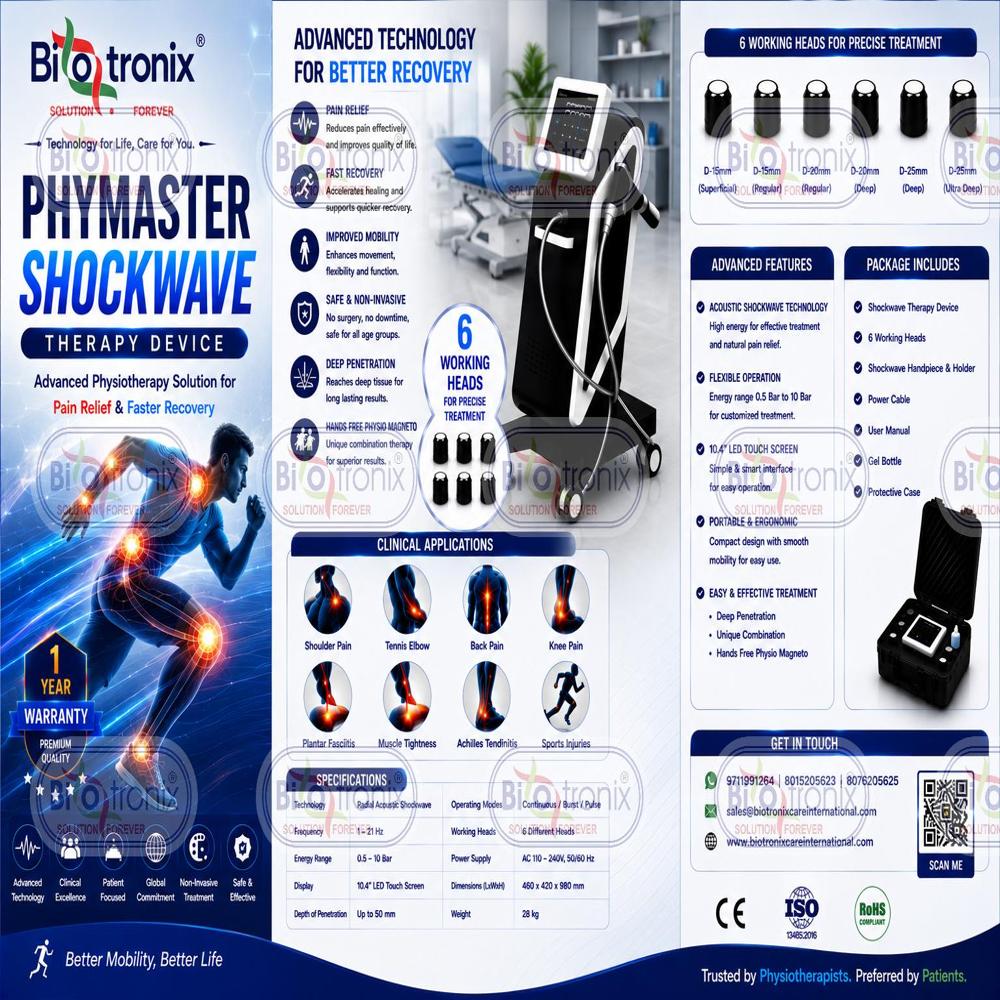 AIRSHOCK PRO Premium Physiotherapy Rehabilitation Equipment