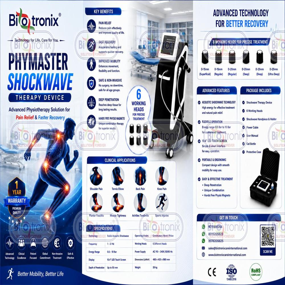 AIRSHOCK PRO Premium Physiotherapy Rehabilitation Equipment