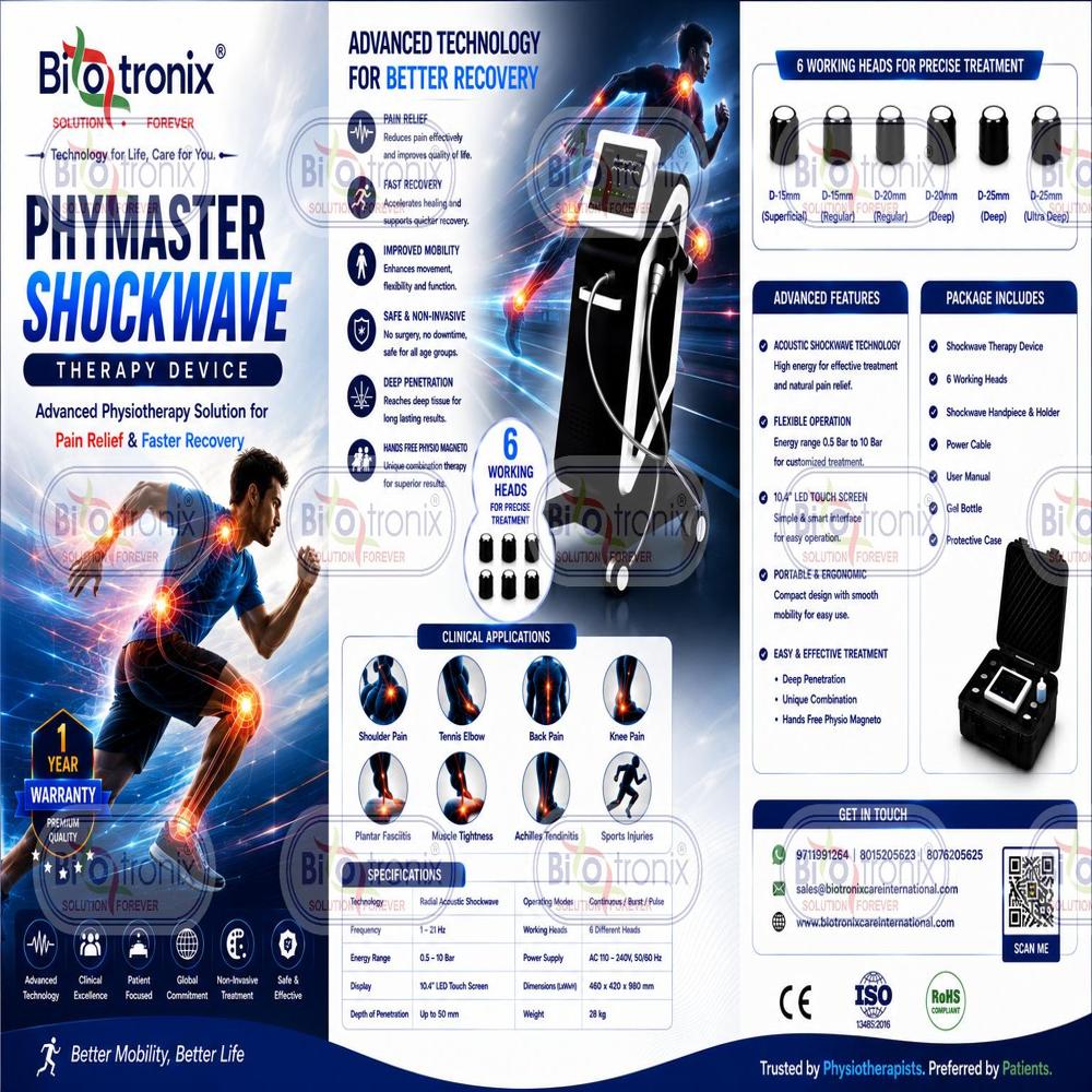 AIRSHOCK PRO Premium Physiotherapy Rehabilitation Equipment