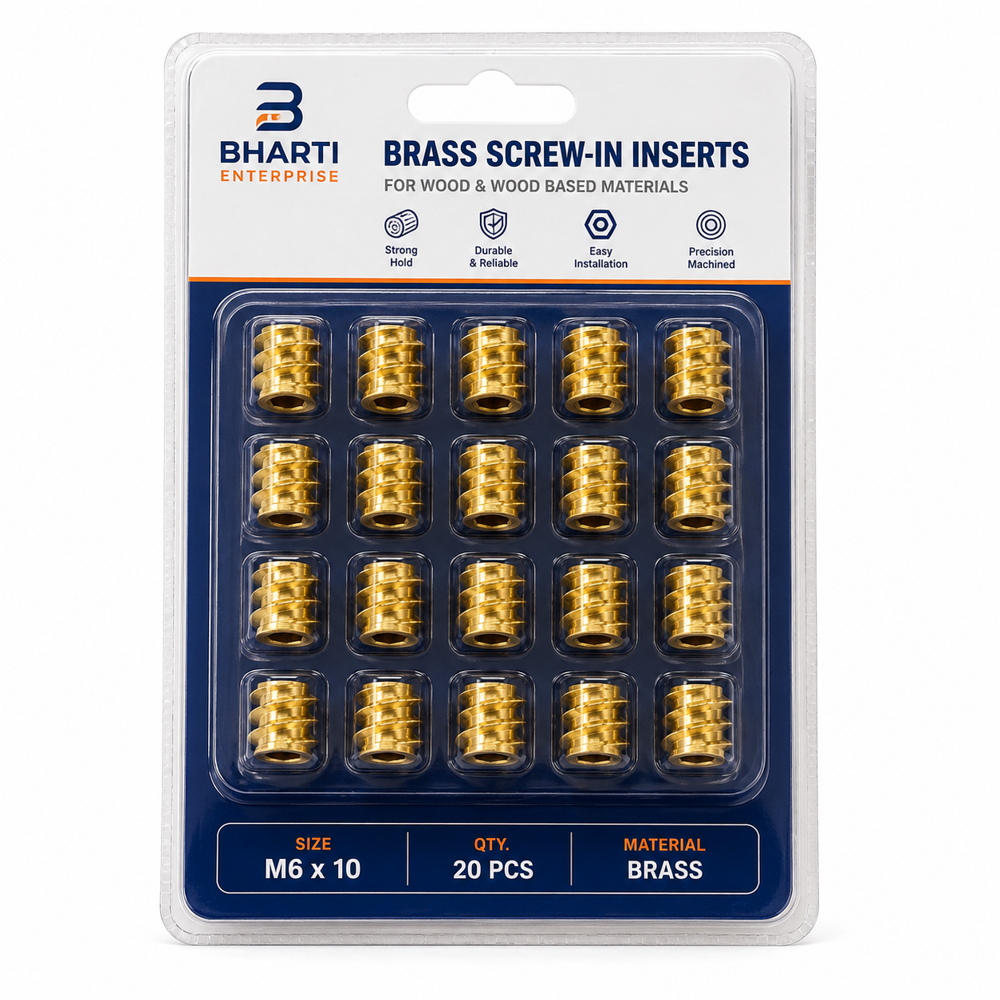 Brass Wood Inserts