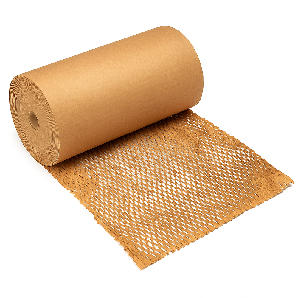 10 Inch X 250 Meter Honeycomb Paper Roll - Coating Type: Na