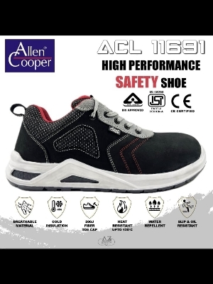 Allen Cooper Safety Shoes