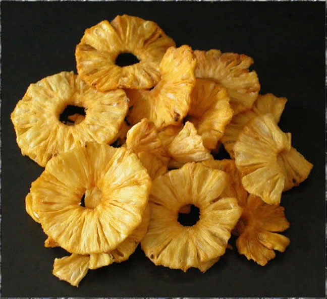 Dehydrated Pineapple