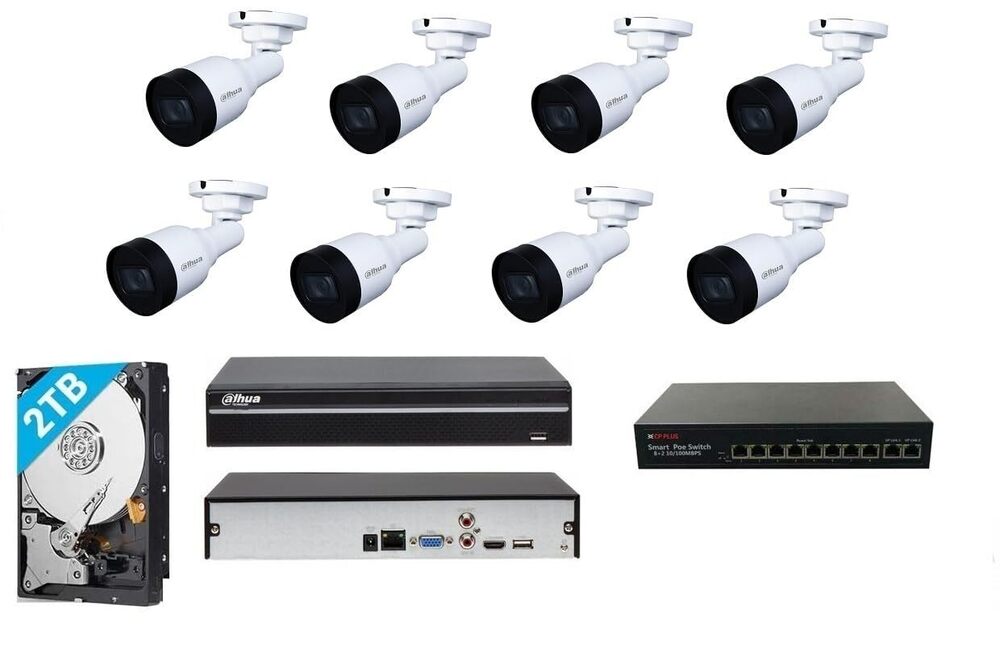 Dahua 4MP IP Camera with NVR