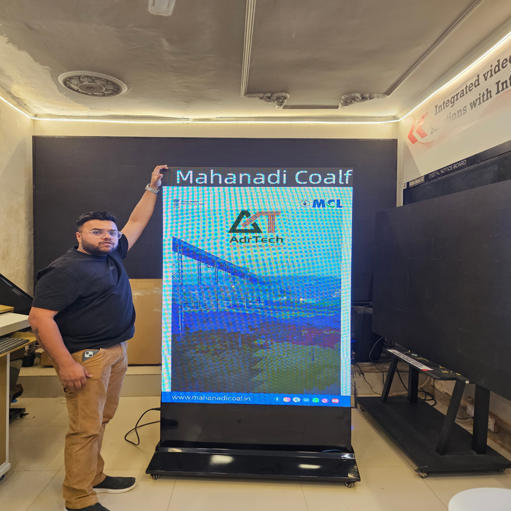 Full Screen LED Standee
