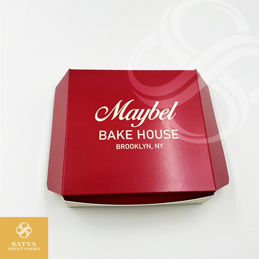 4 Piece Cake Box