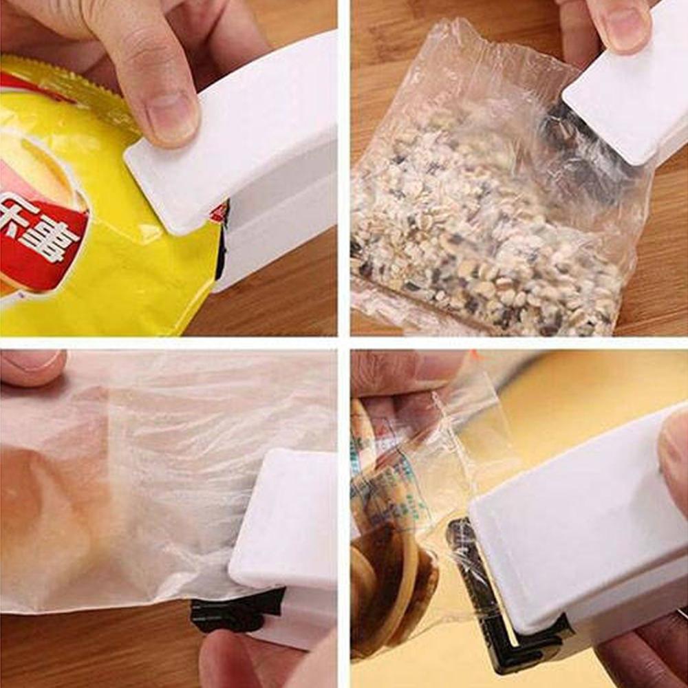 Mini Portable Super Sealer Handy Plastic Bag Sealing Machine for Household Use
