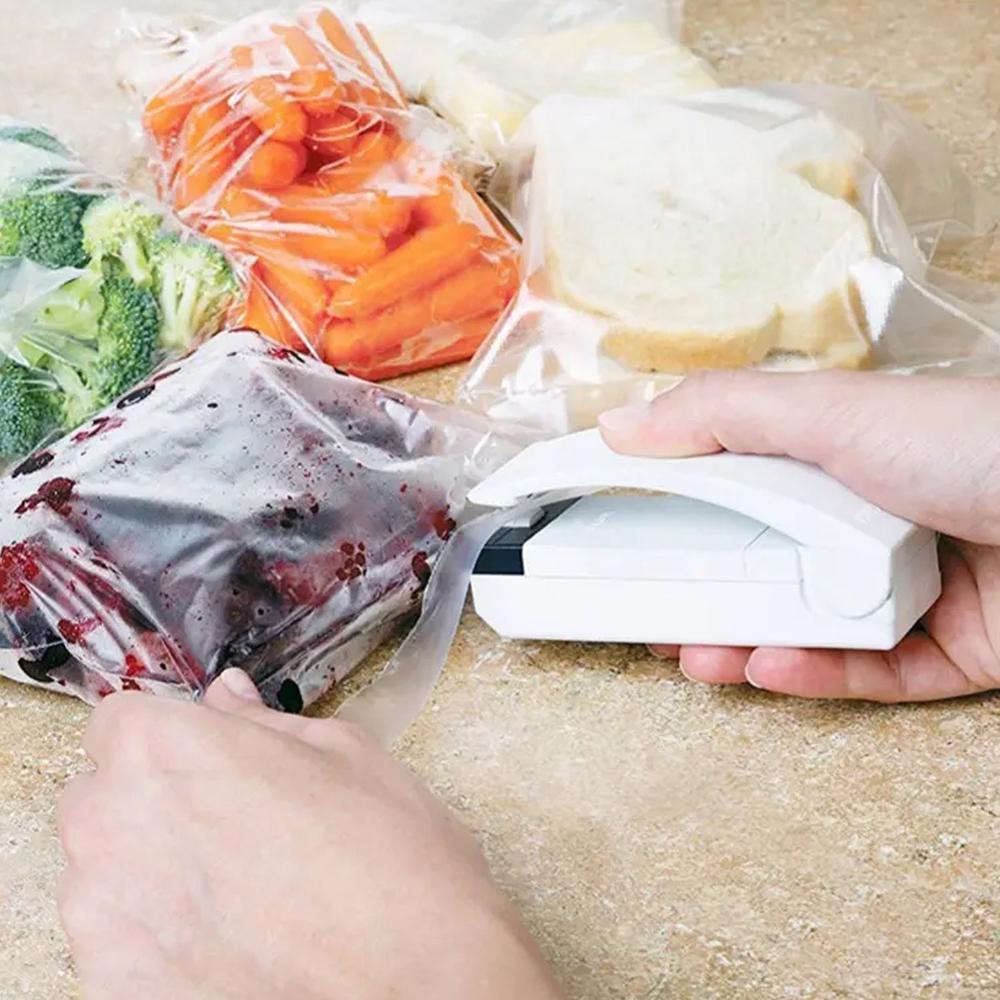 Mini Portable Super Sealer Handy Plastic Bag Sealing Machine for Household Use