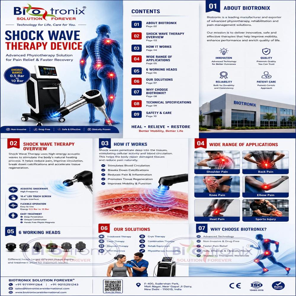 AIRSHOCK PRO Professional Sports Physiotherapy Machine