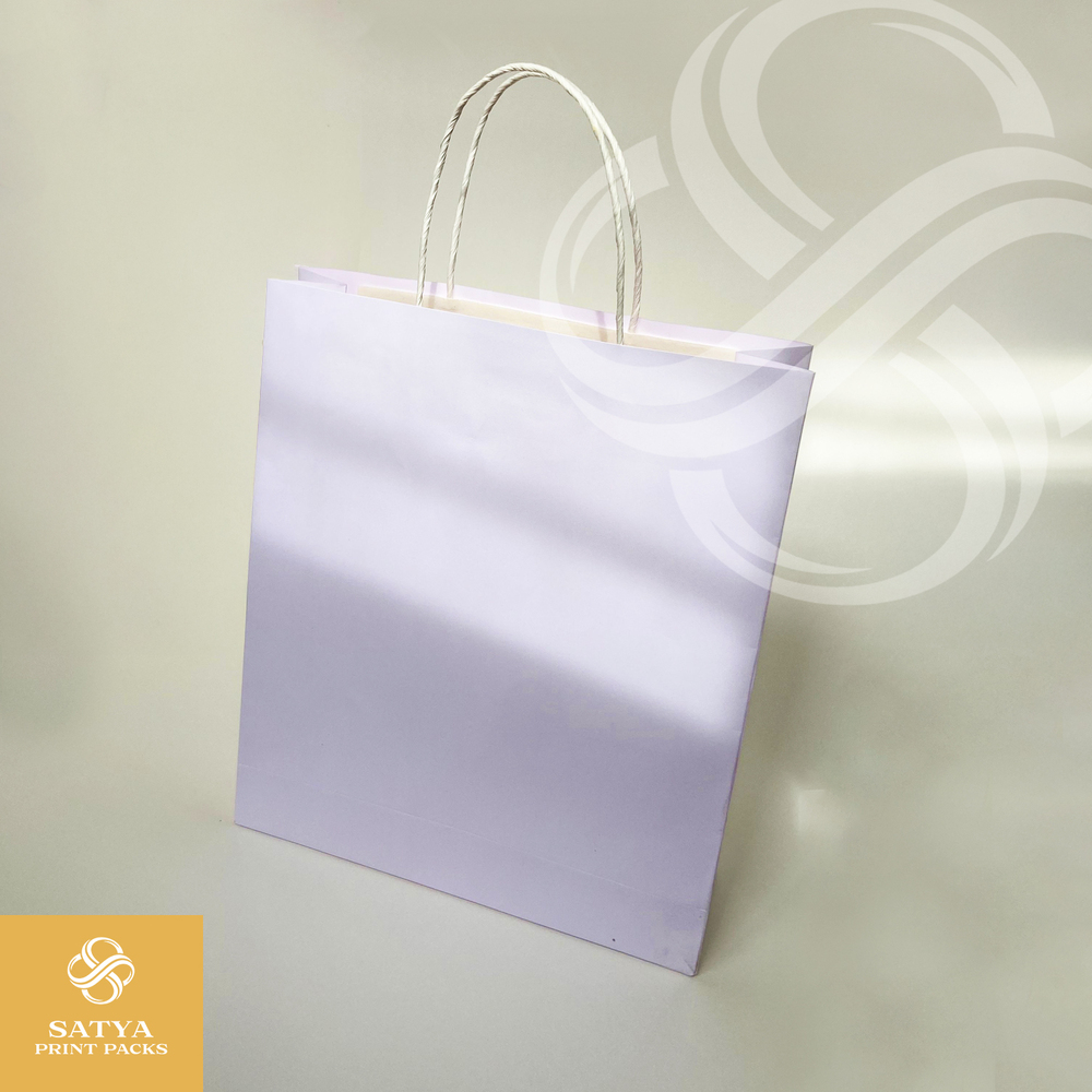 120 GSM Maplitho White Paper Bag