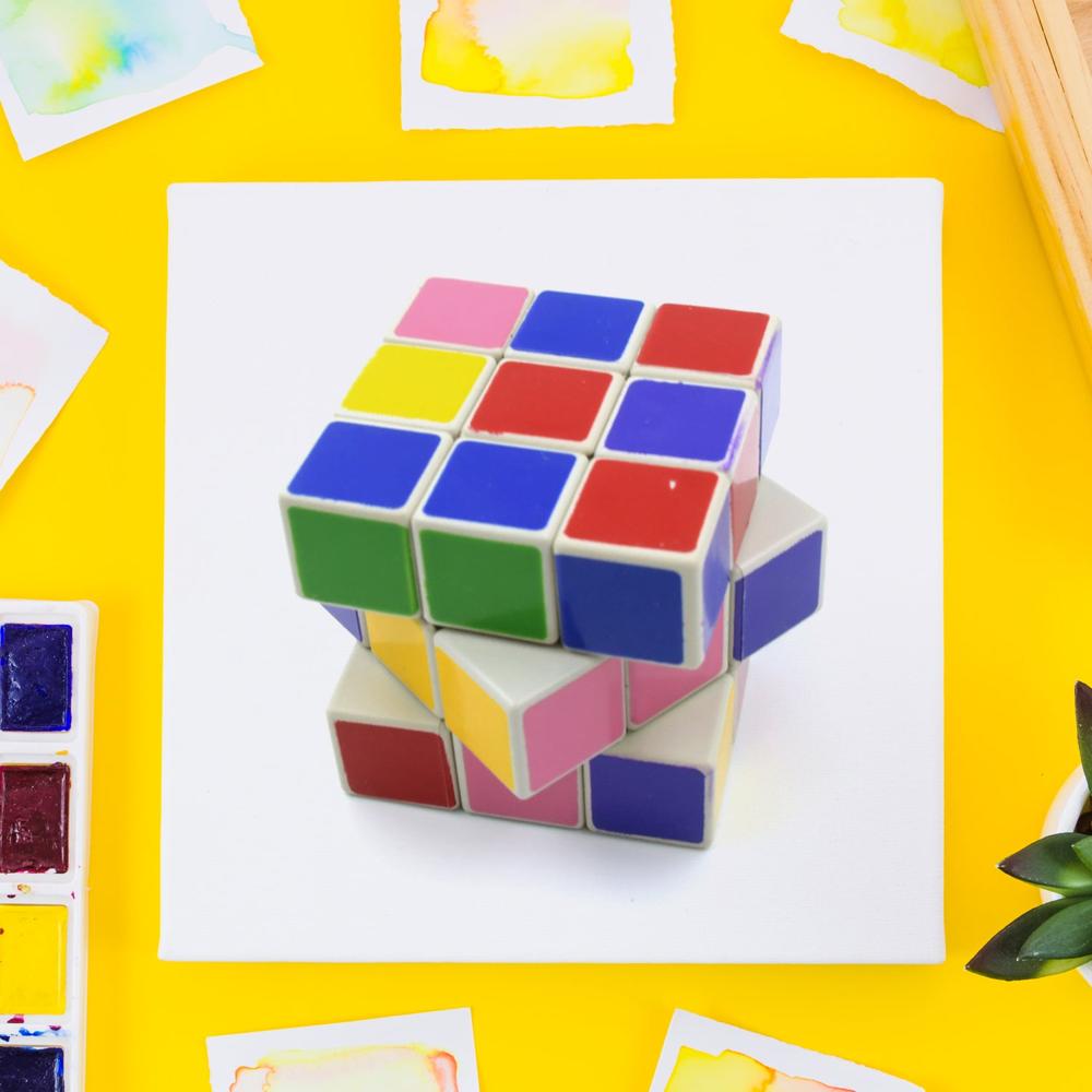 3x3x3 Cube Solving Kit - Includes Cuberubix Cube (1 Pc ) - Application: As Per Product Requirement