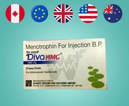 Menotrophin Diva MHG 150IU injection