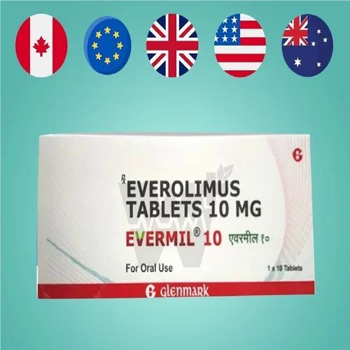 Evermil Everolimus 10 mg Tablets