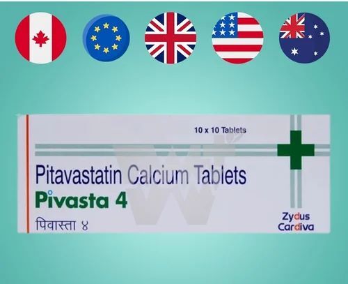 Pivasta 4 Pitavastatin Calcium Tablets