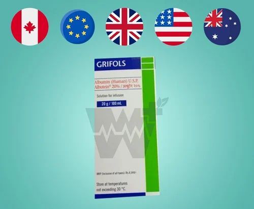 Human Serum Albumin-I.P Grifols 100 ml