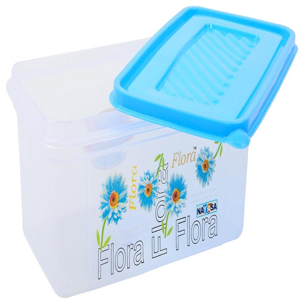 Nayasa Superplast Plastic Container Small , 2 litres, Blue