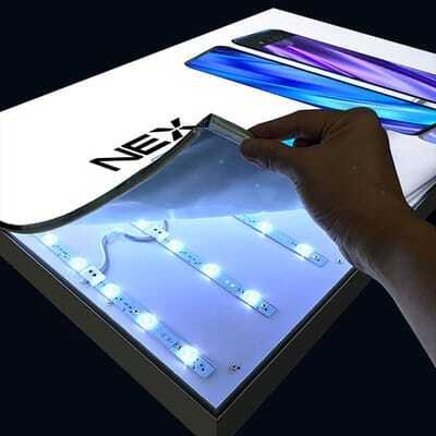 Led Fabric Light Box
