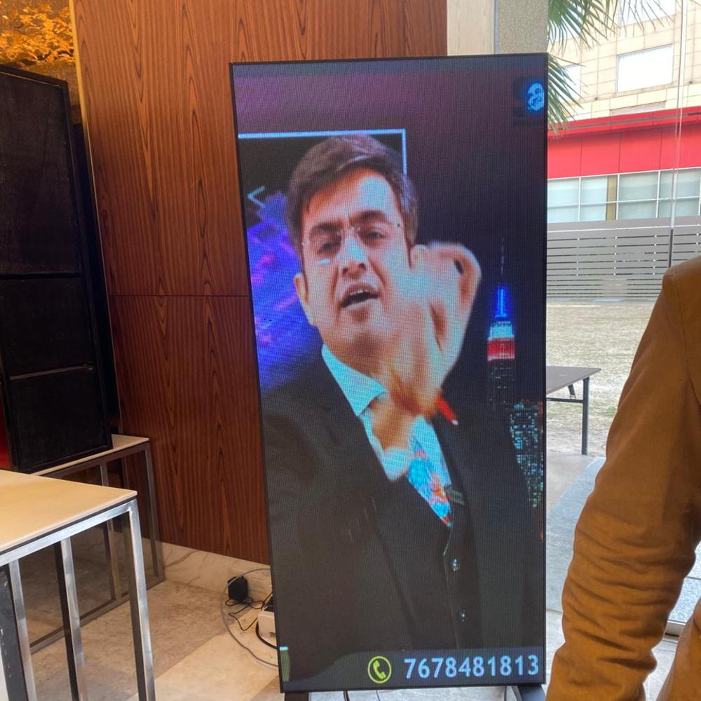 LED Advertising Standee