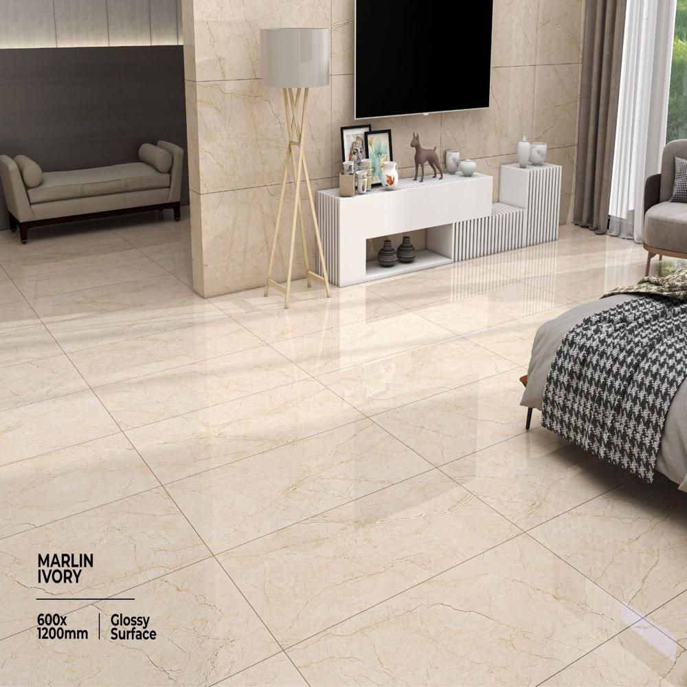 glossy vitrified tile
