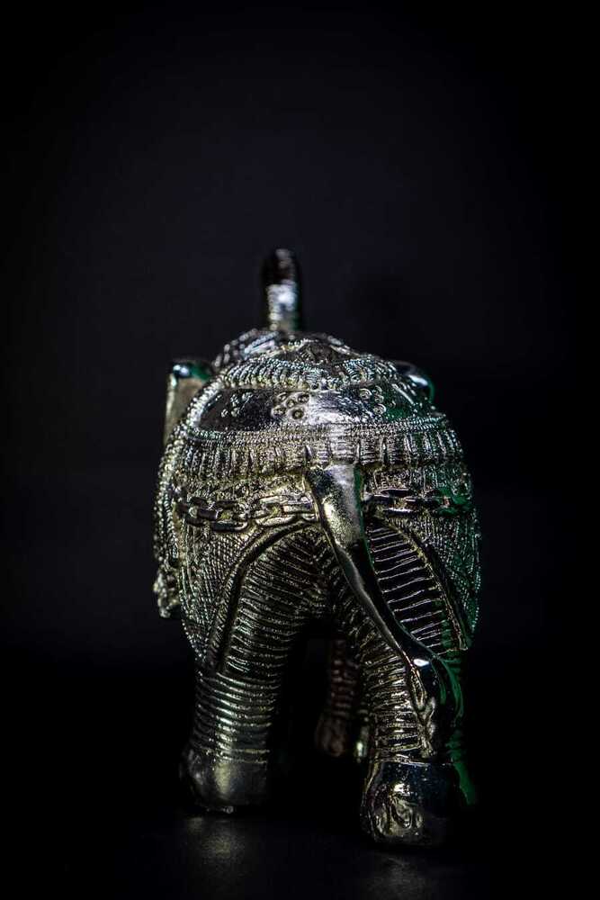 Silver Plated Elephant