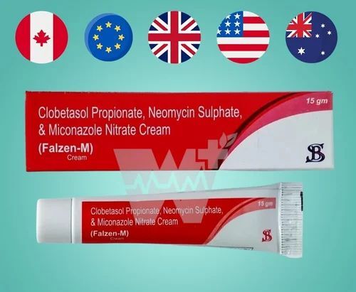 Falzen-m Clobetasol Propionate Neomycin Sulphate and Miconazole Nitrate Cream