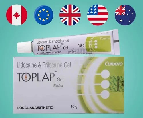 Toplap Lidocaine Prilocaine Cream 10gm