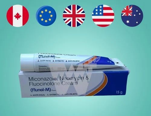 Flunol-M Miconazole Neomycin & Fluocinolone Cream