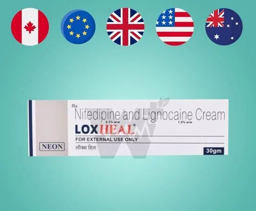 Nifedipine And Lidocaine Lox Heal Cream 30gm
