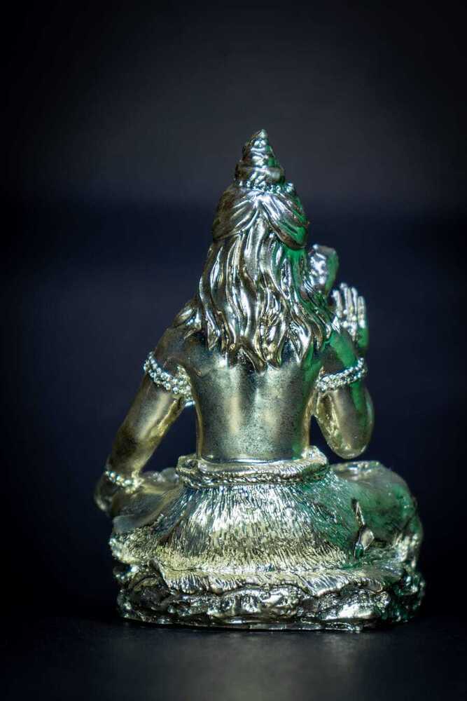 Silver Plated Lord Shiva Idol