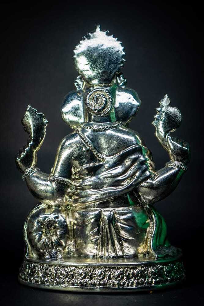 Silver Plating Ganesha Idol