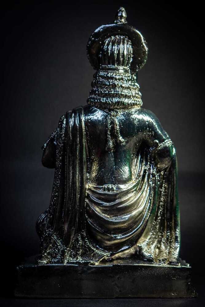 Silver Plated Hanuman Ji Idol