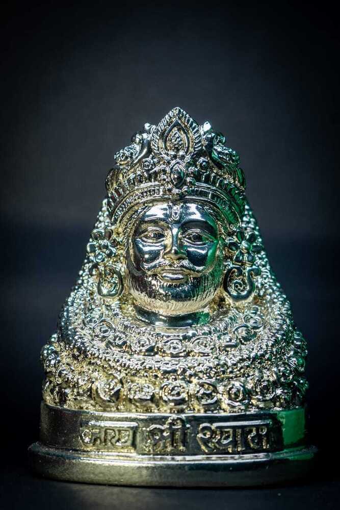 Silver Plated Shyam Baba Idol