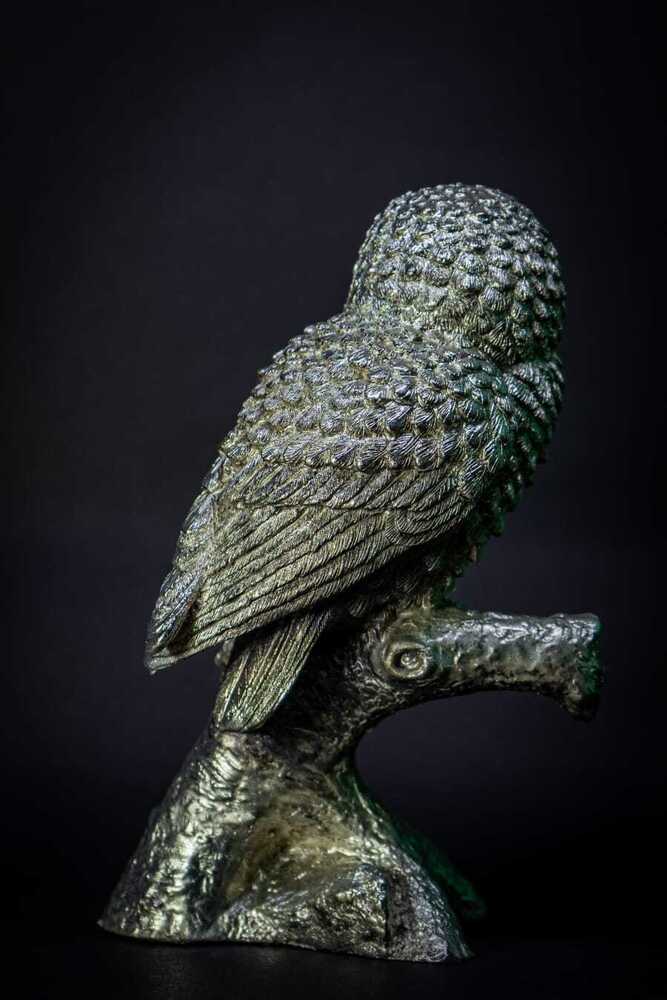 Silver Plated Owl