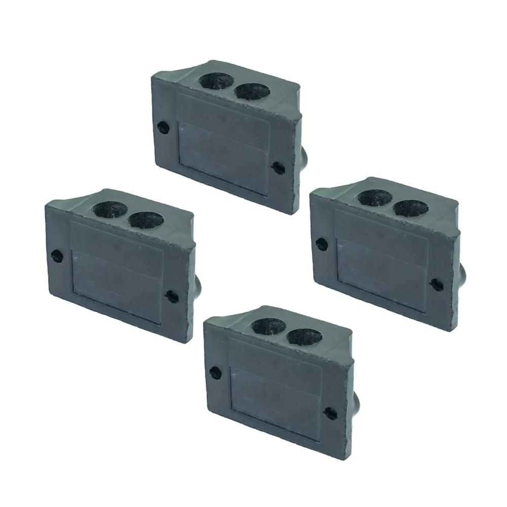 Bakelite Connector Strip 2 Way Black 30A Screw Type Electrical Terminal Block