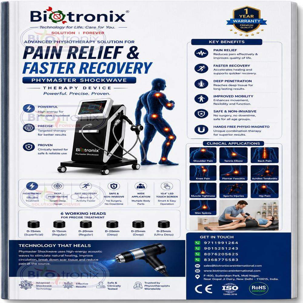 AIRSHOCK PRO High Power Radial Shockwave Therapy Machine