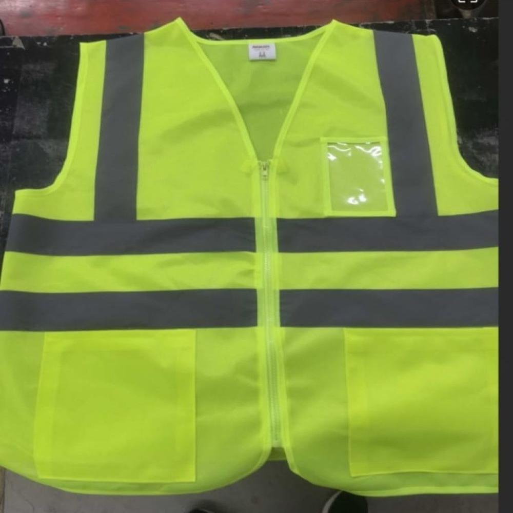 Reflective Safety Jacket 90 Gsm - Color: Green