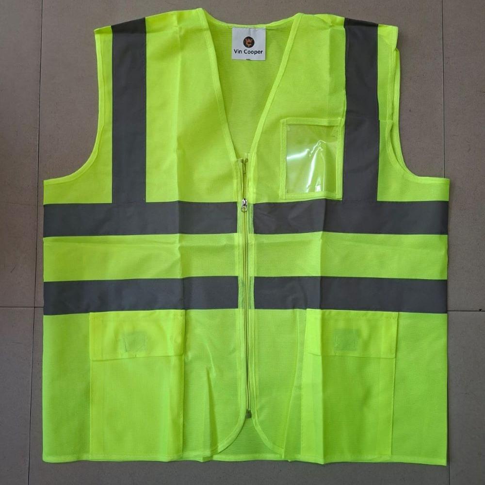 Reflective Safety Jacket 90 Gsm - Color: Green