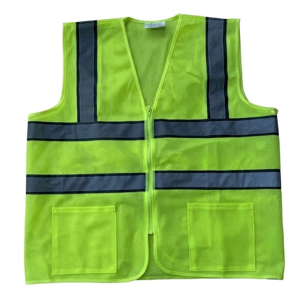Reflective Safety Jacket 90 Gsm - Color: Green