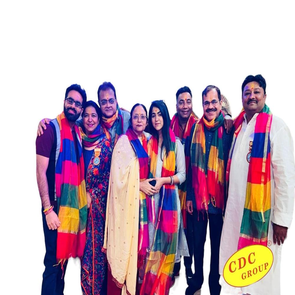 multi banarsi dupatta