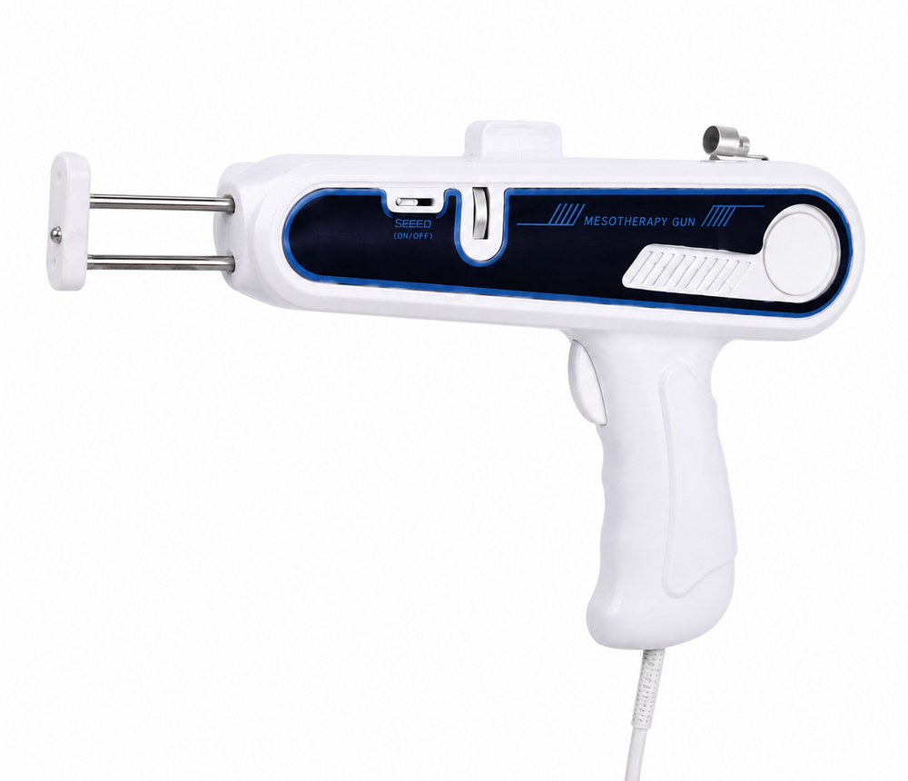 Dr Meso Gun - Lightweight, Compact Design | Advanced Mesotherapy Technology, 1-year Warranty, Needle Guide For Precision