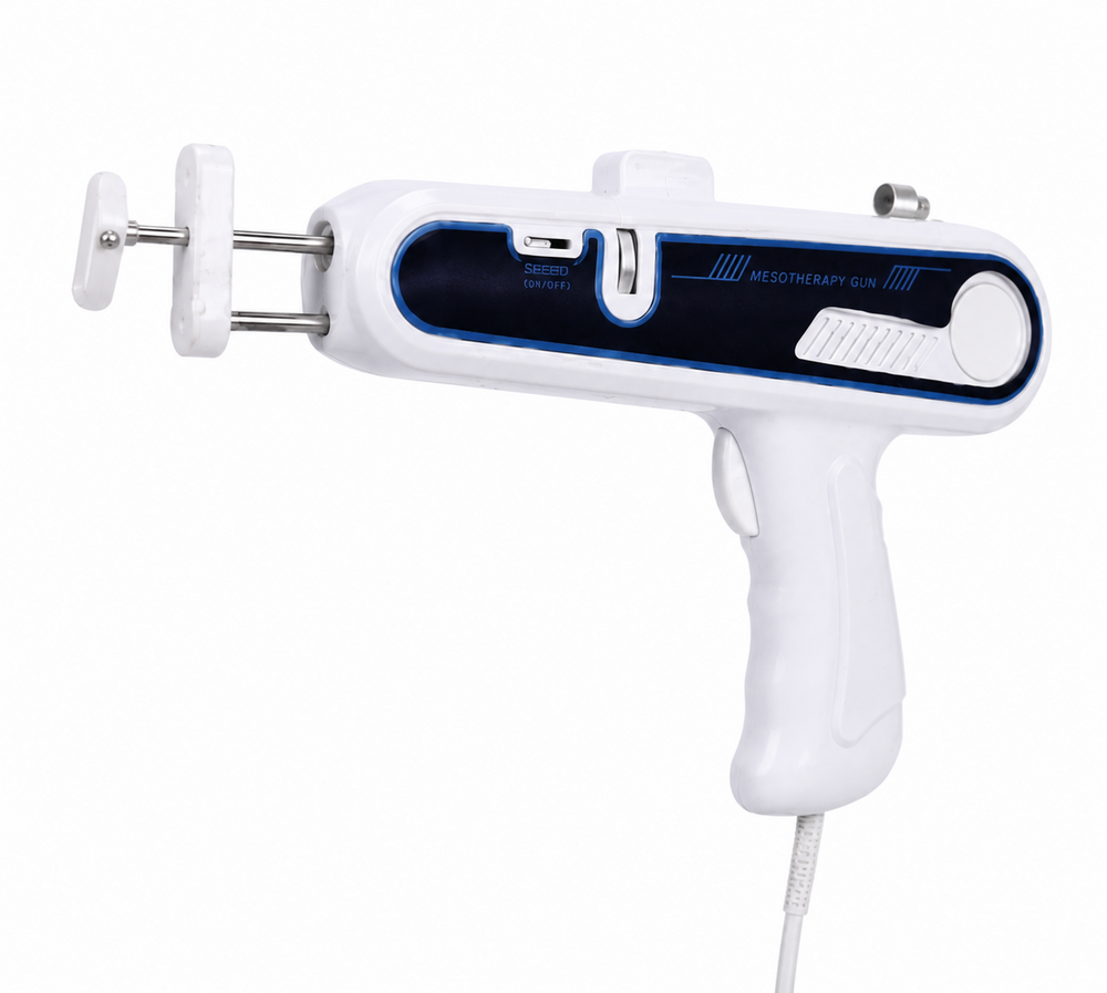 Dr Meso Gun - Lightweight, Compact Design | Advanced Mesotherapy Technology, 1-year Warranty, Needle Guide For Precision