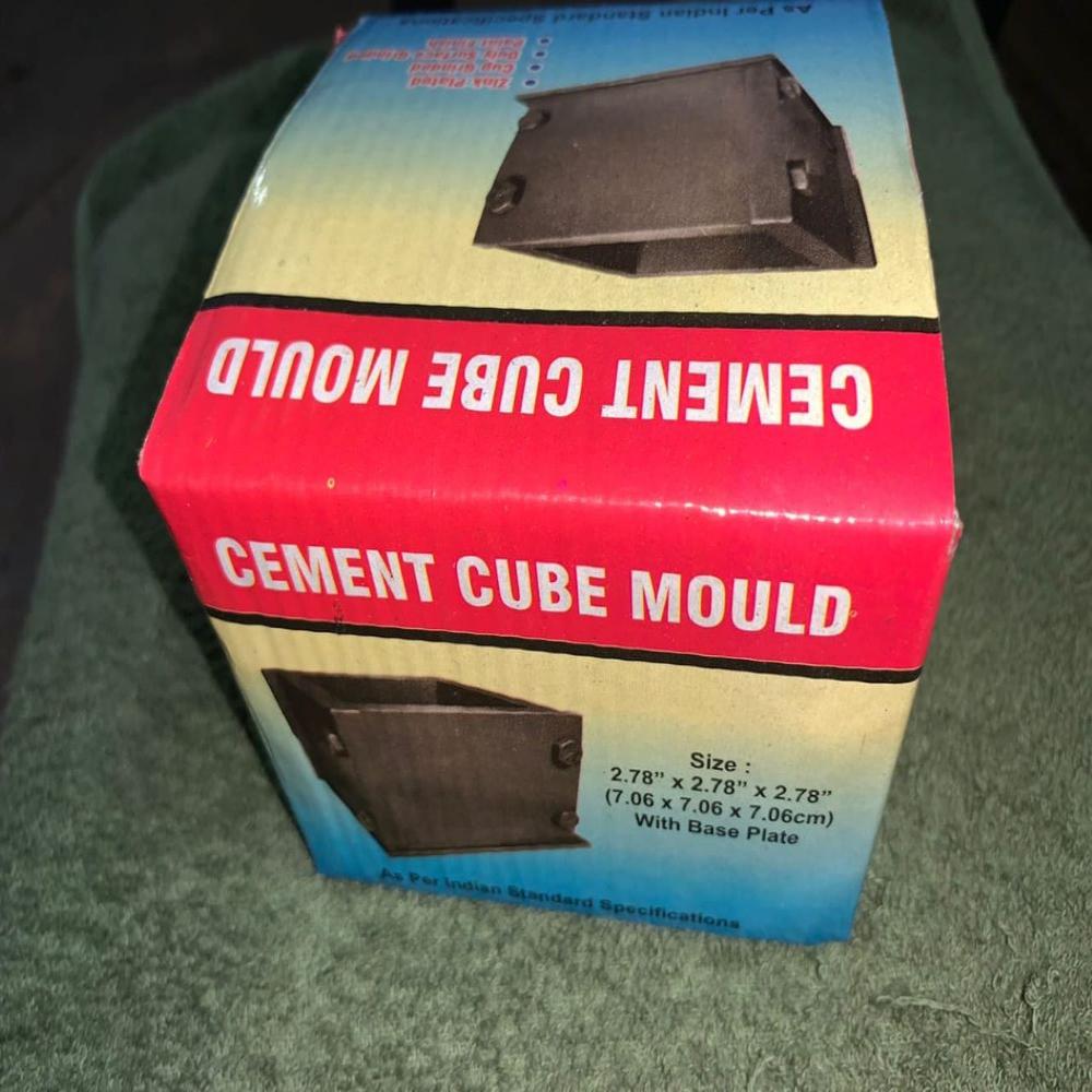 Cement Mortar Cube Moulds