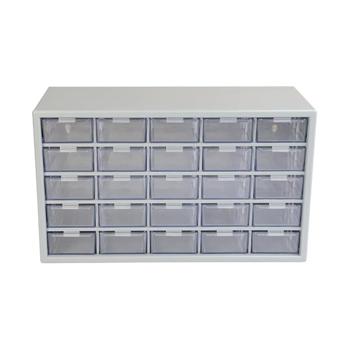 Aco 25 Storage Drawer - Material: High-Impact Polystyrene In Light Grey Colour