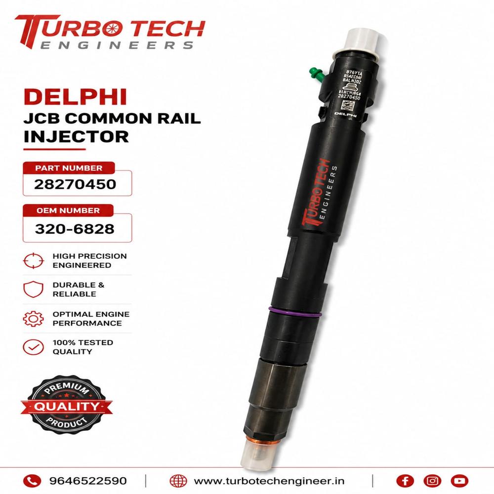 Diesel Fuel Injector jcb Delphi tvs