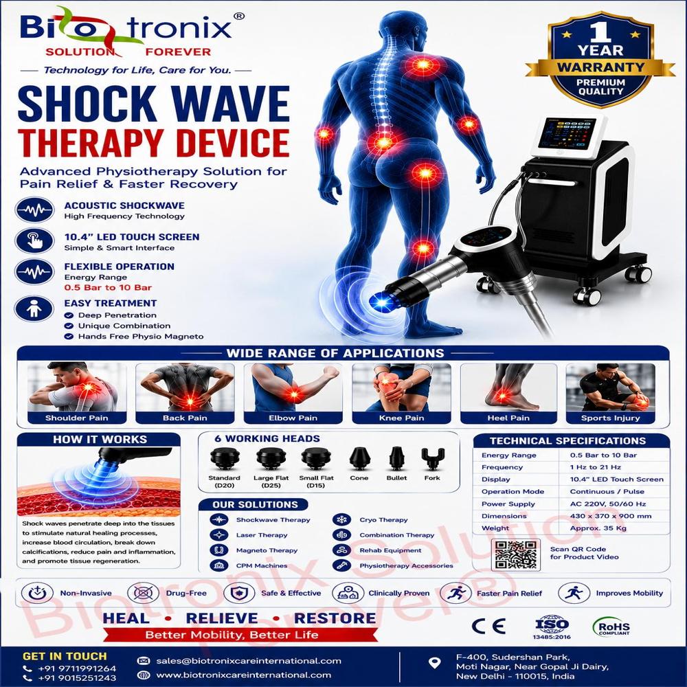 AIRSHOCK PRO Premium Clinical Shockwave Therapy System