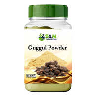Guggul Powder-photoroom - Pure Commiphora Mukul Extract, 100 Gm, Light Brown | Food Grade, Additive-free, Ayurvedic Herbal Supplement