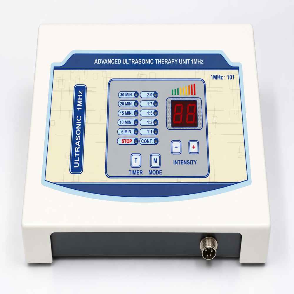 1 MHz Ultrasound Therapy Machine with LED Display | Digital Physiotherapy Pain Relief Equipment