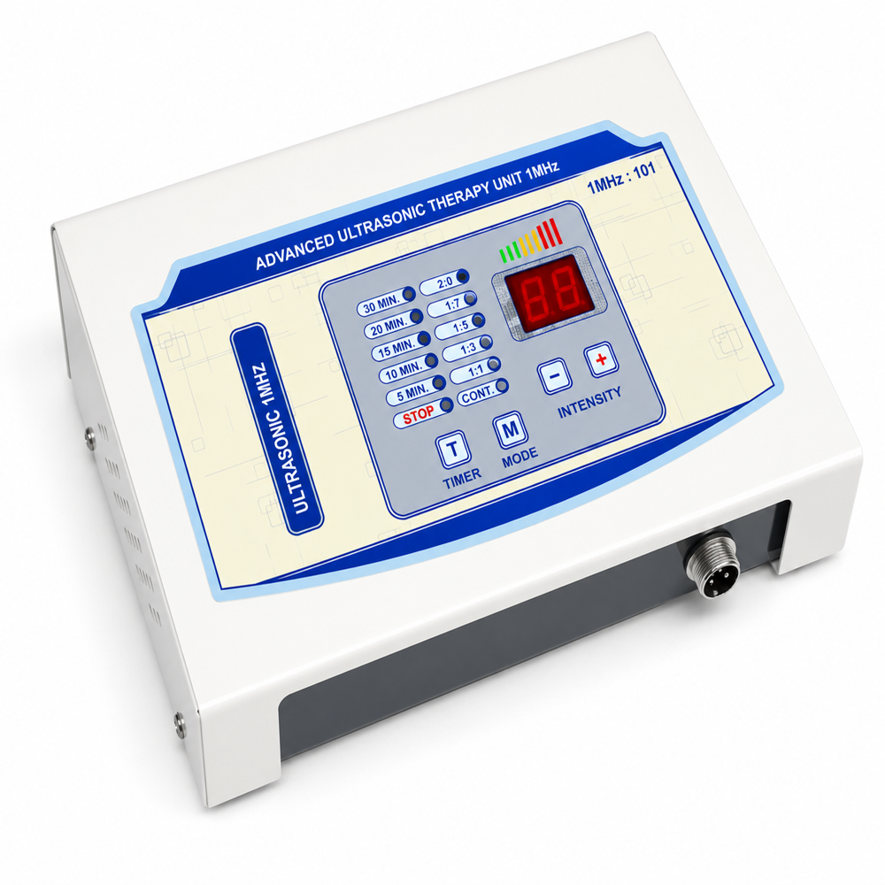 1 MHz Ultrasound Therapy Machine with LED Display | Digital Physiotherapy Pain Relief Equipment